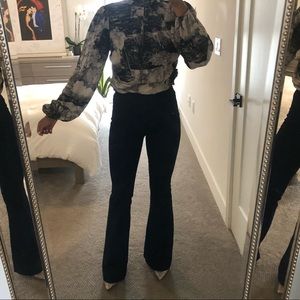 Misguided on trend one piece abstract pattern top